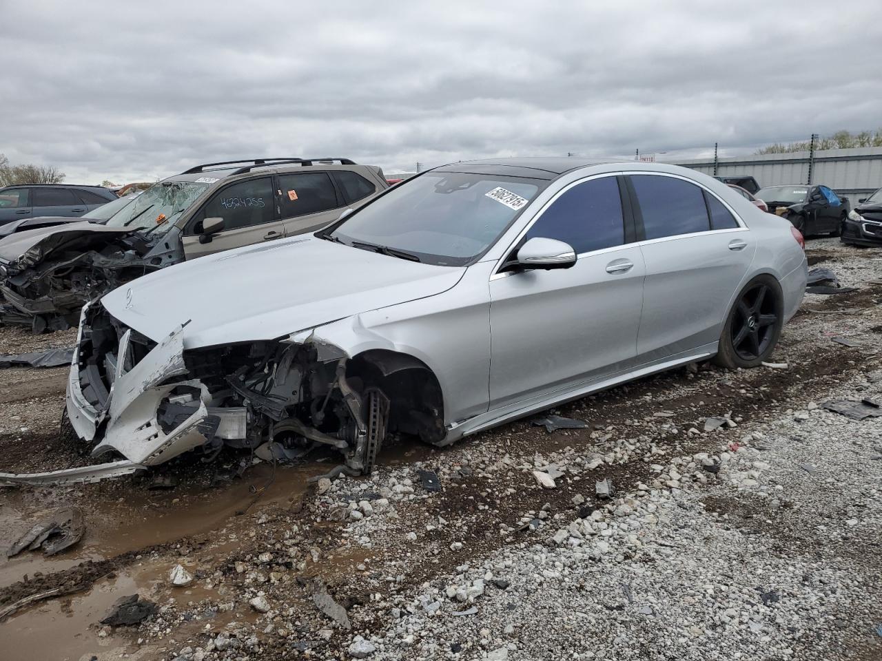2019 Mercedes-Benz S 560 4Matic للبيع في Chicago Heights، IL - Front End