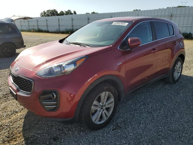 Parquets KIA SPORTAGE 2017 Czerwony
