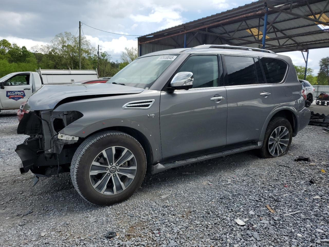 2019 Nissan Armada Sv للبيع في Cartersville، GA - Front End