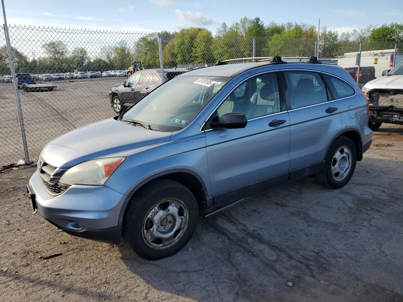 2010 Honda Cr-V Lx იყიდება Chalfont-ში, PA - Side