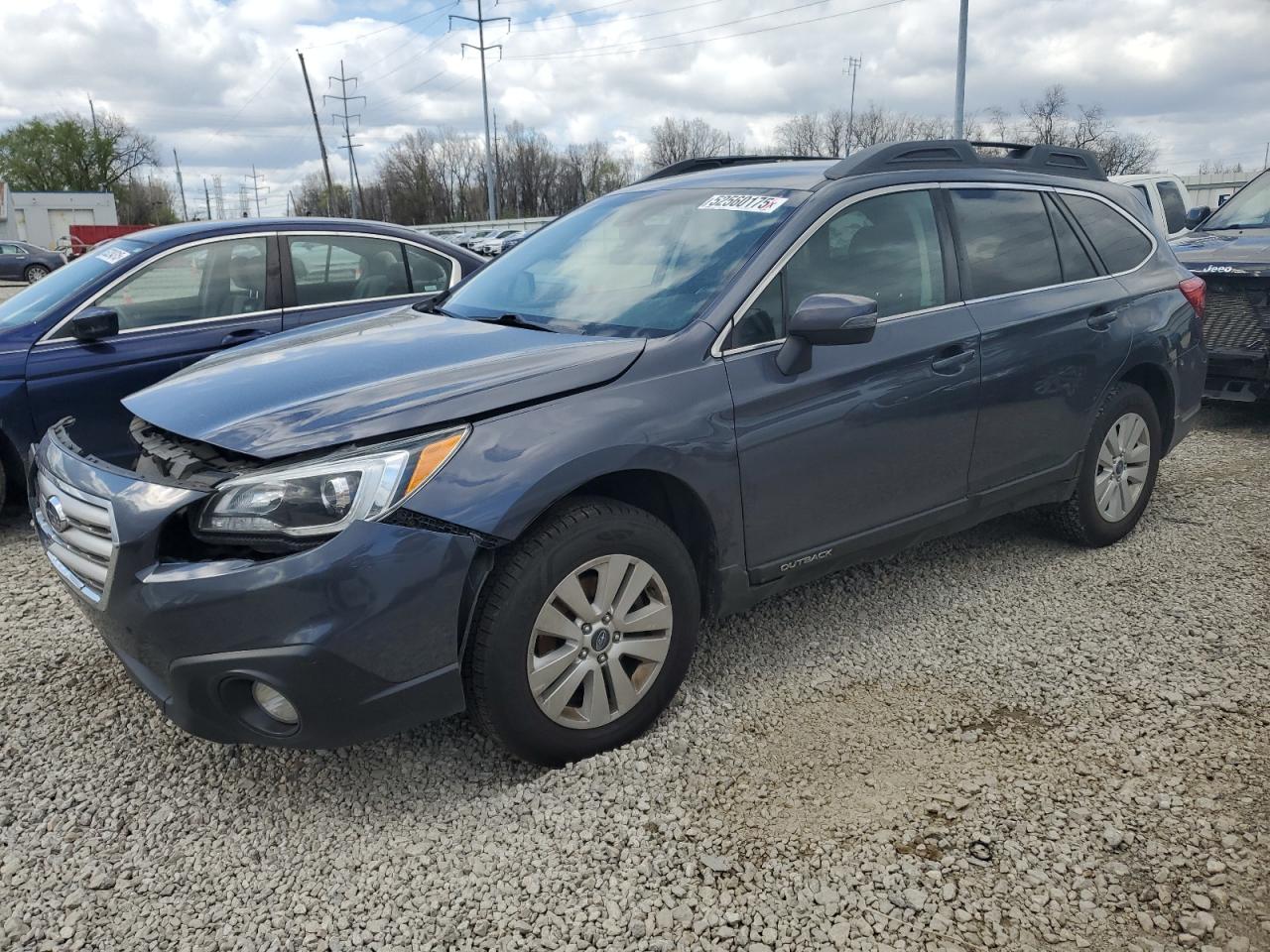 2017 Subaru Outback 2.5I Premium للبيع في Columbus، OH - Front End