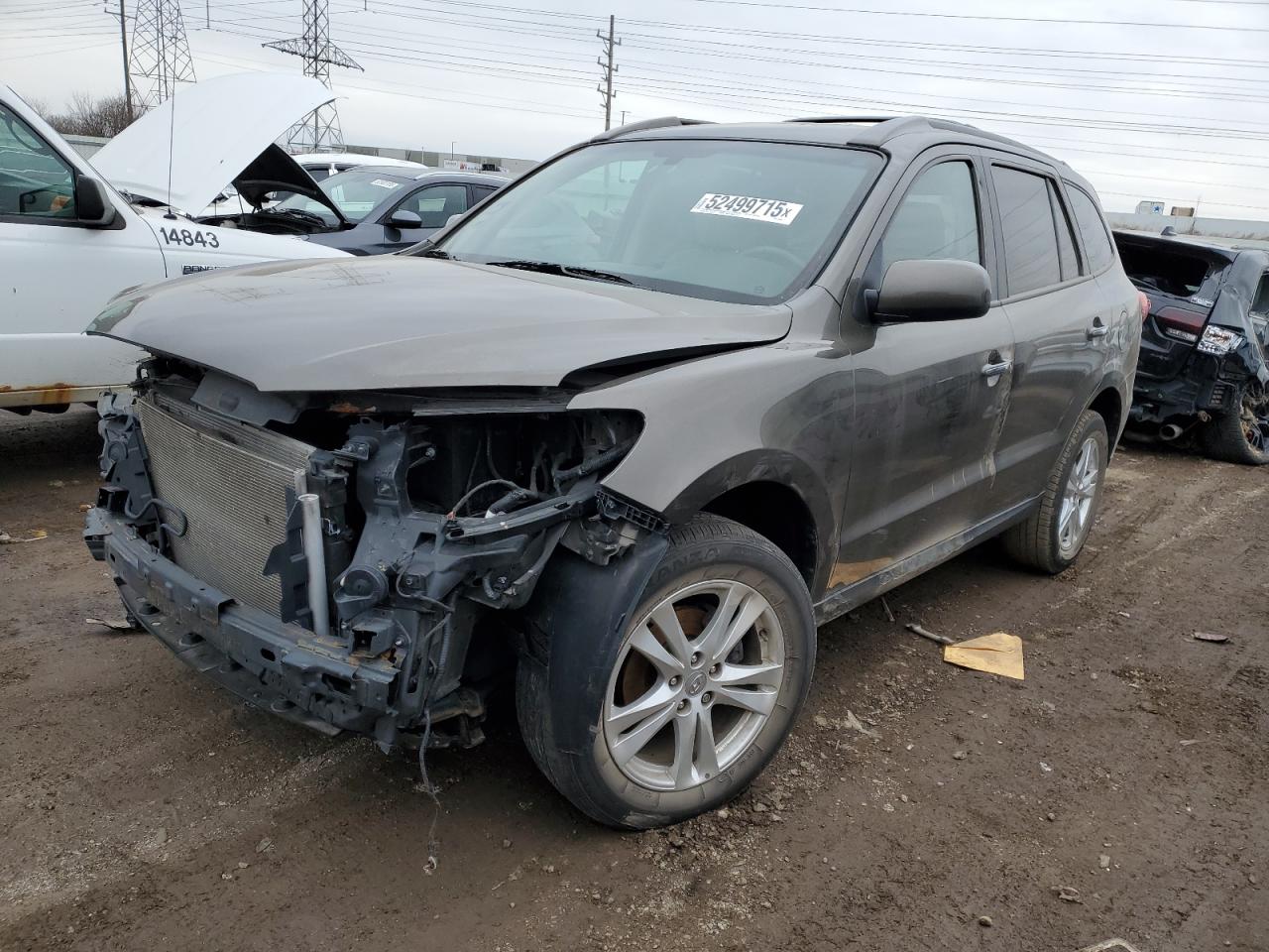 2012 Hyundai Santa Fe Limited for Sale in Elgin, IL - Front End