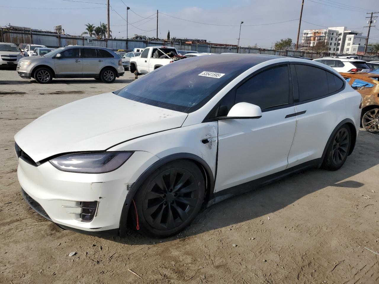 2021 Tesla Model X zu verkaufen in Los Angeles, CA - Rear End