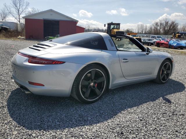 Купе PORSCHE 911 2015 Серебристый