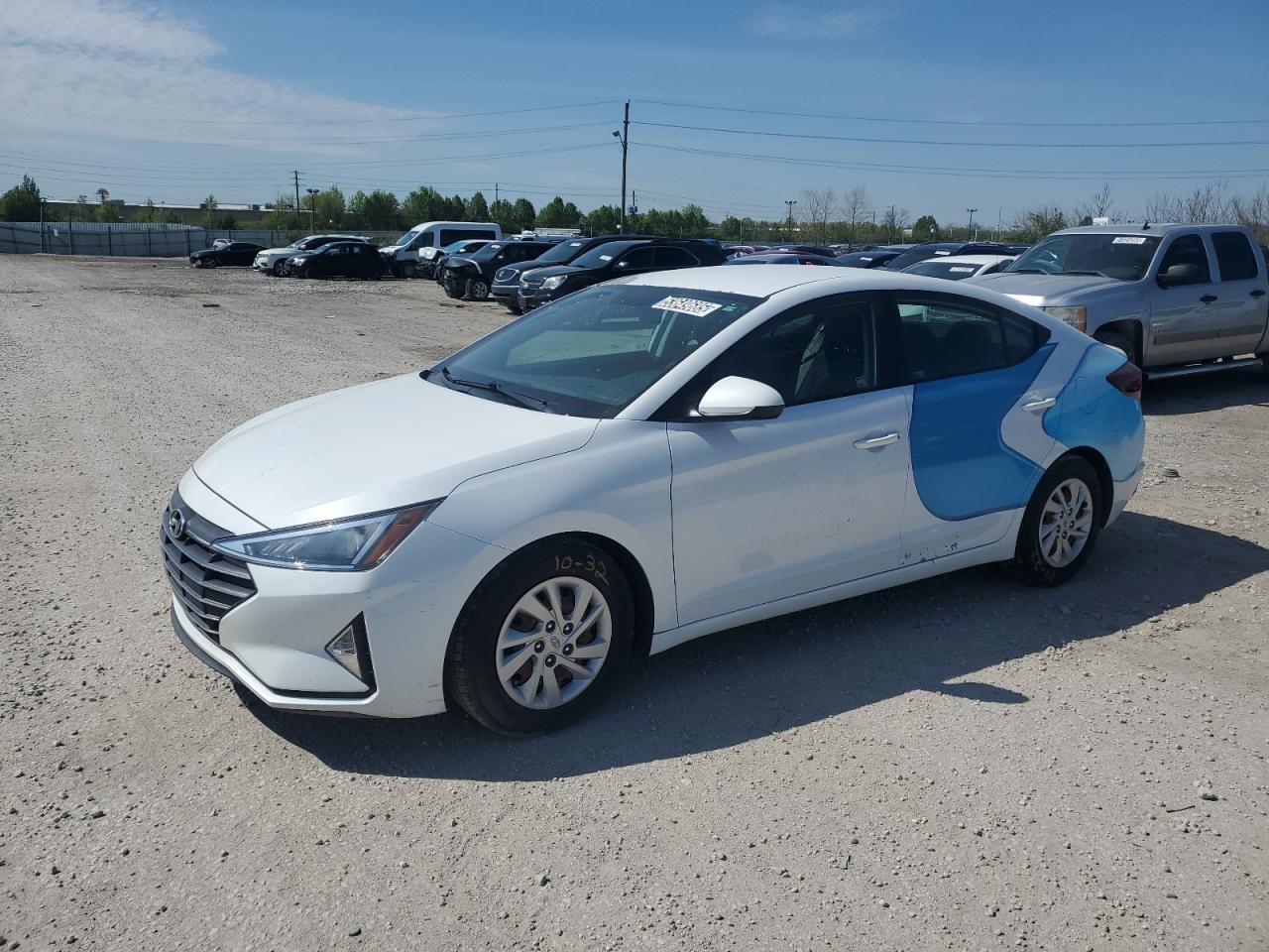 2019 Hyundai Elantra Se за продажба в Indianapolis, IN - Rear End