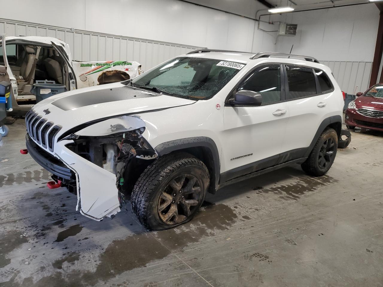2016 Jeep Cherokee Trailhawk de vânzare în Windham, ME - Front End
