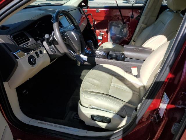  LINCOLN MKS 2013 Червоний