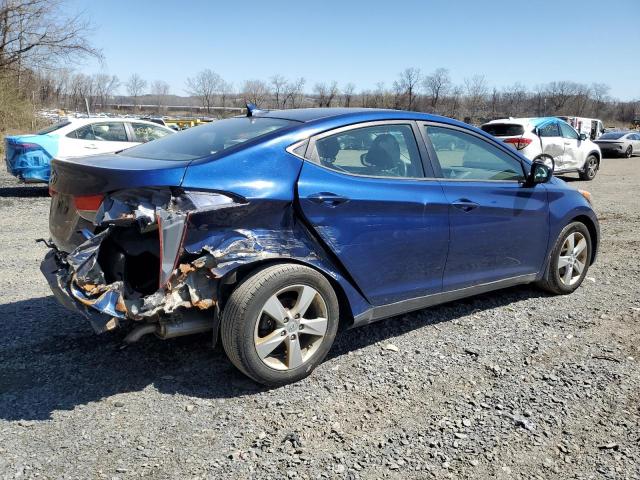  HYUNDAI ELANTRA 2013 Blue