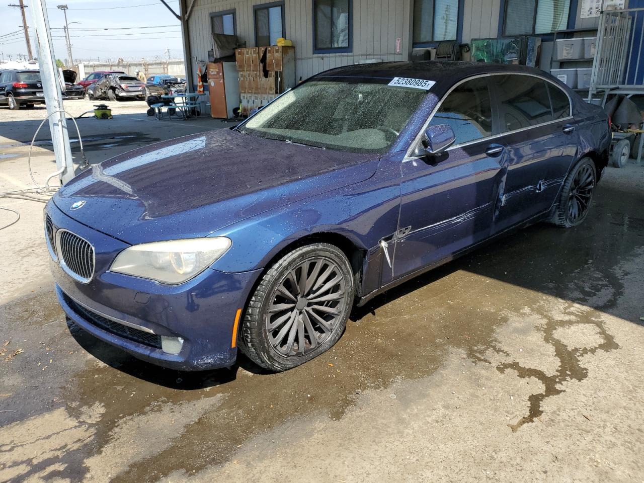 2012 Bmw 740 Li продається в Los Angeles, CA - Side
