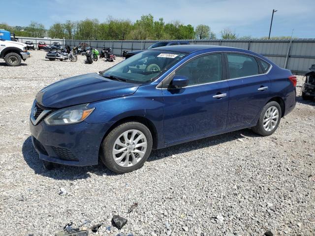  NISSAN SENTRA 2019 Granatowy