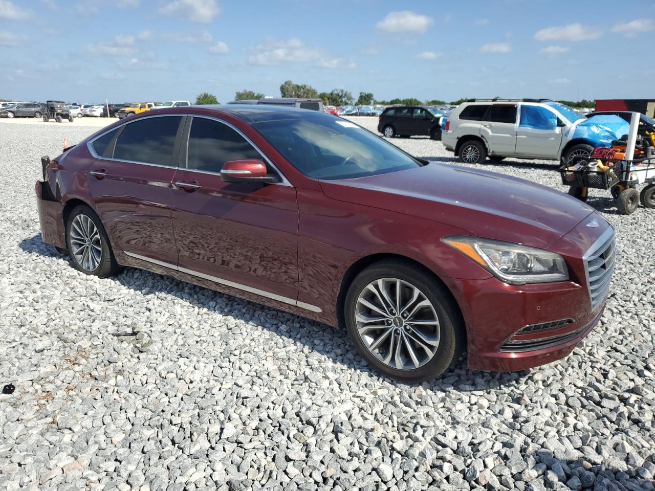 2015 Hyundai Genesis 3.8L VIN: KMHGN4JE1FU103040 Lot: 55215775