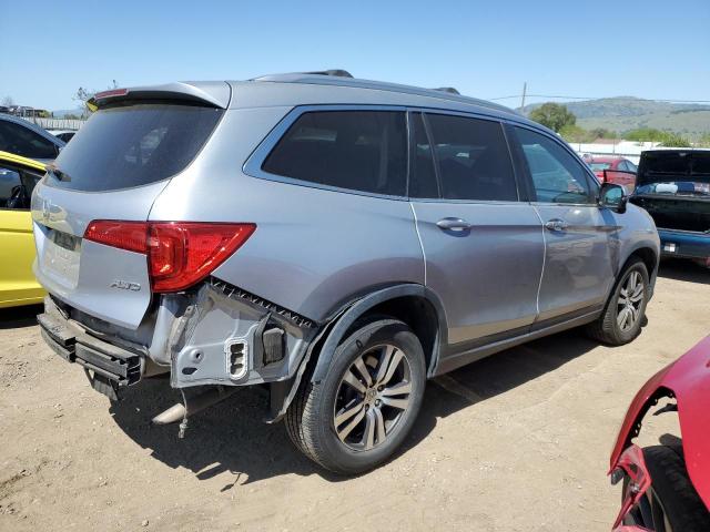  HONDA PILOT 2016 Srebrny