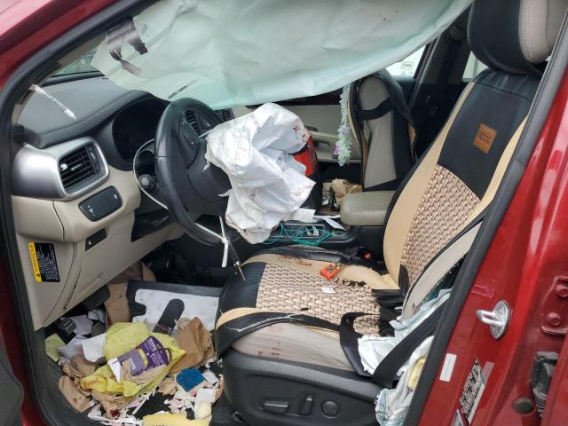 Parquets KIA SORENTO 2016 Red