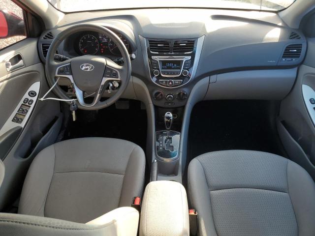  HYUNDAI ACCENT 2017 Red