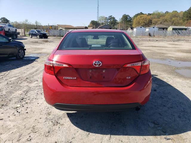  TOYOTA COROLLA 2018 Red