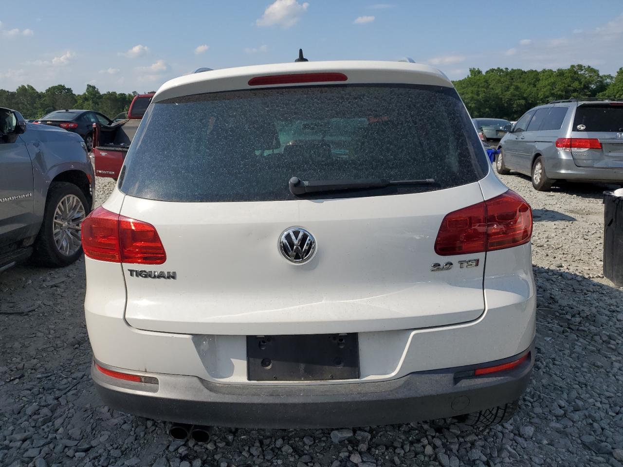2014 Volkswagen Tiguan S VIN: WVGAV3AX3EW551574 Lot: 54248705