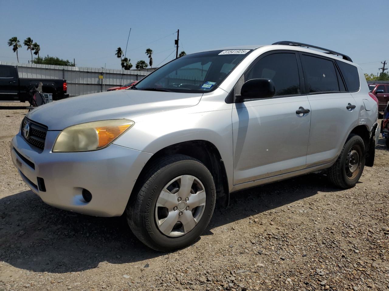 2007 Toyota Rav4 за продажба в Mercedes, TX - Rear End