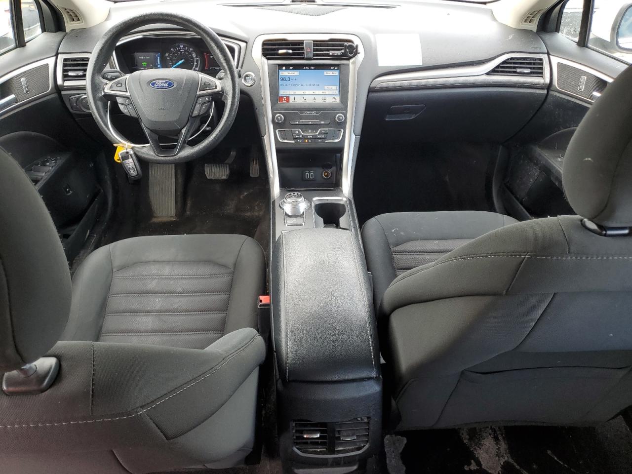 2019 Ford Fusion Se VIN: 3FA6P0LU6KR124836 Lot: 54030045