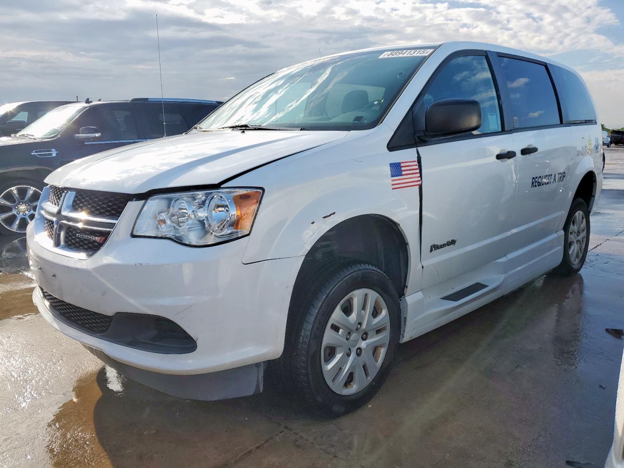2019 Dodge Grand Caravan Se იყიდება Grand Prairie-ში, TX - Front End