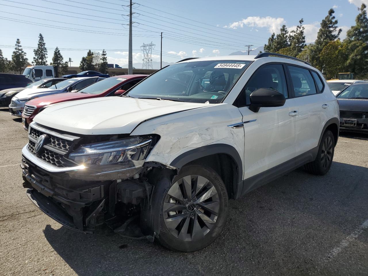 2023 Volkswagen Taos S на продаже в Rancho Cucamonga, CA - Undercarriage