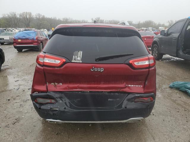 Паркетники JEEP GRAND CHER 2015 Бордовий