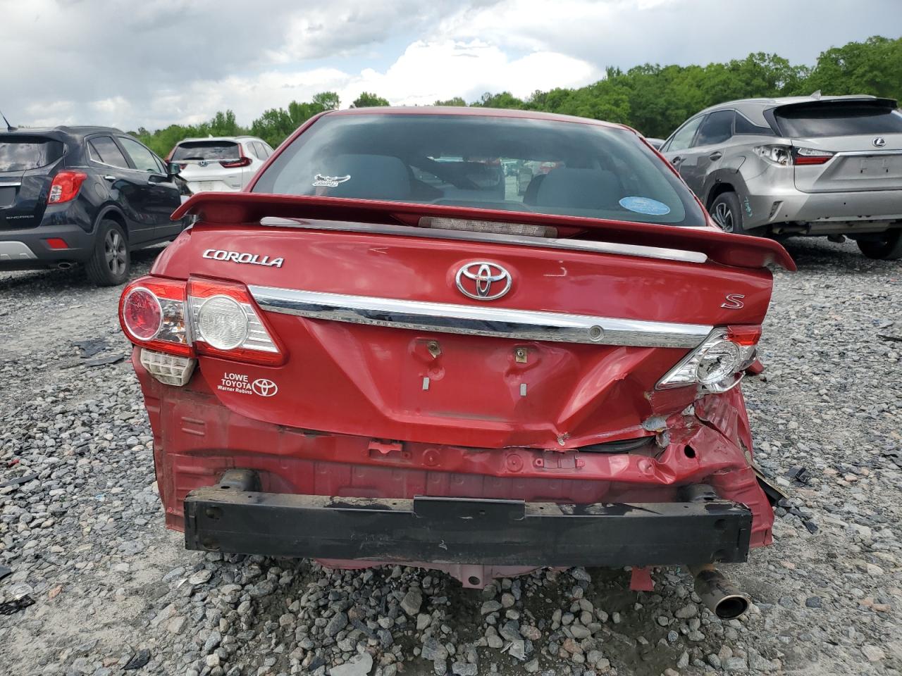 2011 Toyota Corolla Base VIN: 2T1BU4EE2BC583706 Lot: 52670495