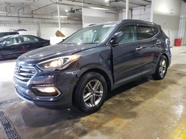  HYUNDAI SANTA FE 2017 Granatowy