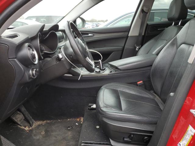 ALFA ROMEO STELVIO 2018 Czerwony