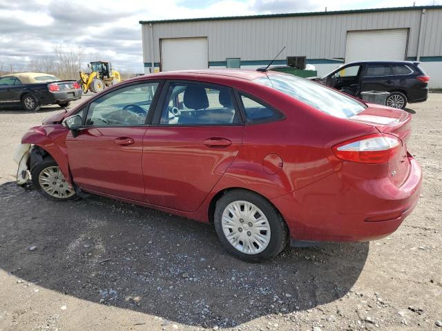  FORD FIESTA 2014 Red
