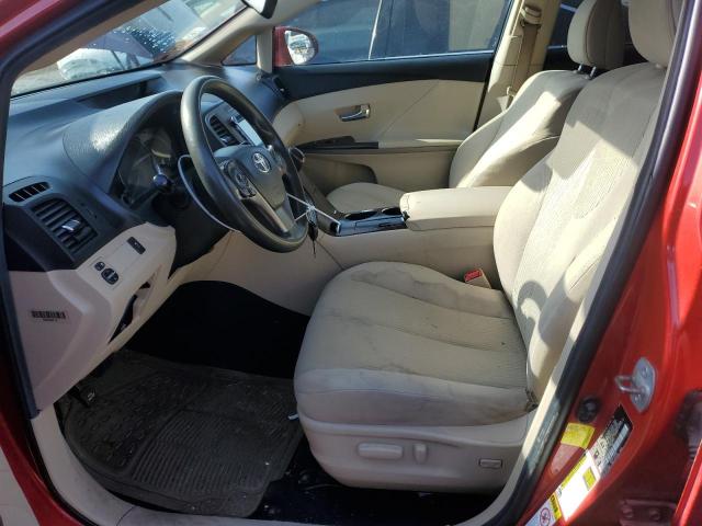  TOYOTA VENZA 2013 Czerwony