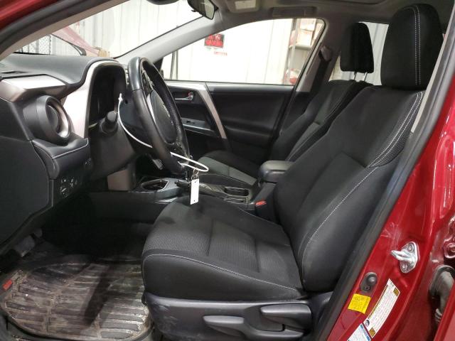  TOYOTA RAV4 2018 Красный