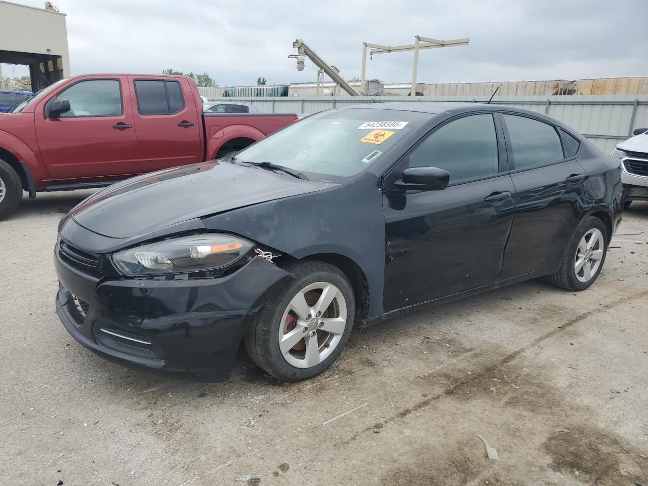 2015 Dodge Dart Sxt de vânzare în Kansas City, KS - Biohazard/Chemical