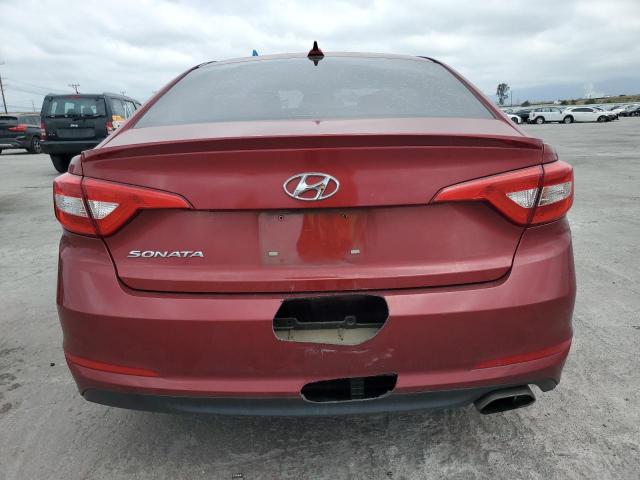  HYUNDAI SONATA 2016 Red