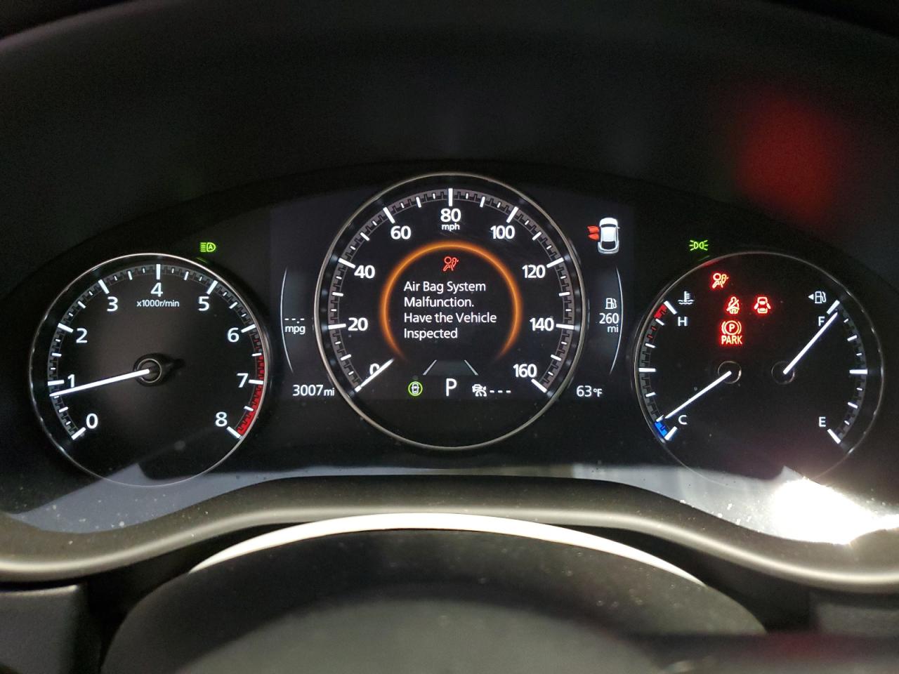 2025 MAZDA CX30 with SIDE damage, VIN 3MVDMBCM0SM809688