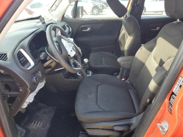  JEEP RENEGADE 2018 Оранжевий