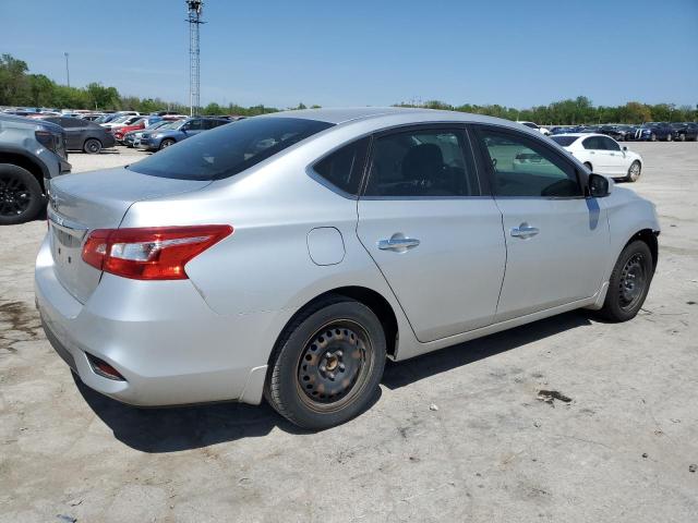  NISSAN SENTRA 2019 Серебристый