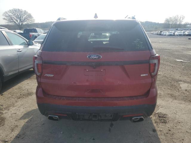  FORD EXPLORER 2016 Czerwony