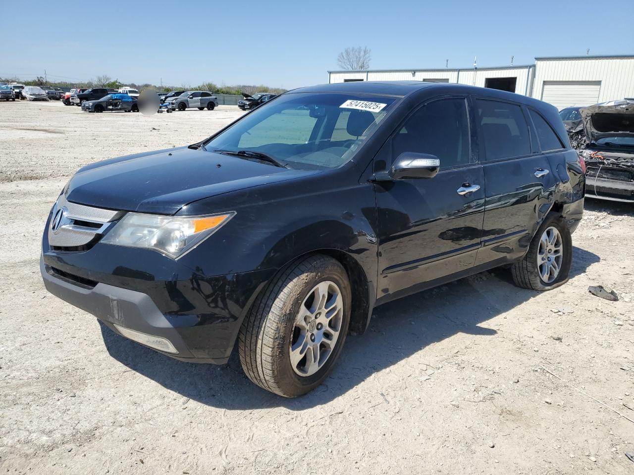 2009 Acura Mdx Technology zu verkaufen in Kansas City, KS - Side