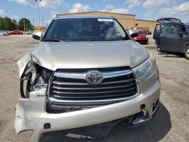  TOYOTA HIGHLANDER 2015 Gold