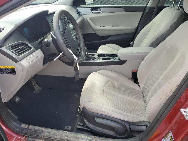 Sedans HYUNDAI SONATA 2016 Red