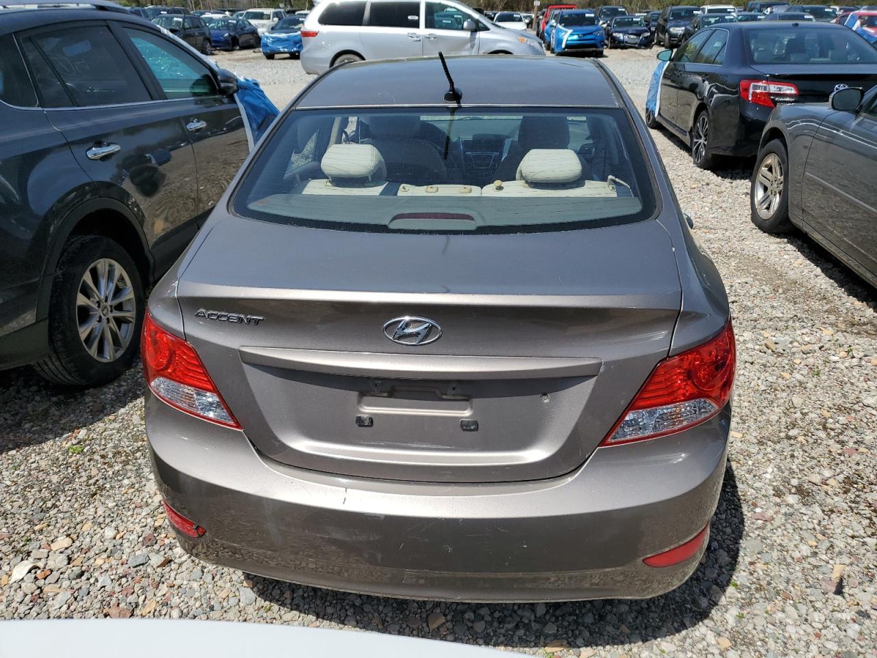 2012 Hyundai Accent Gls VIN: 0LDL0TAE1CU047245 Lot: 54536945