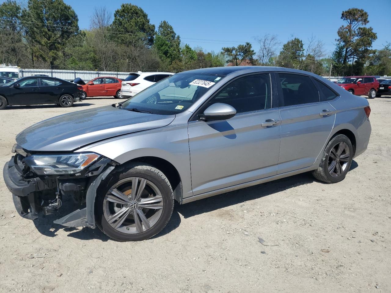 2022 Volkswagen Jetta Se продається в Hampton, VA - Front End