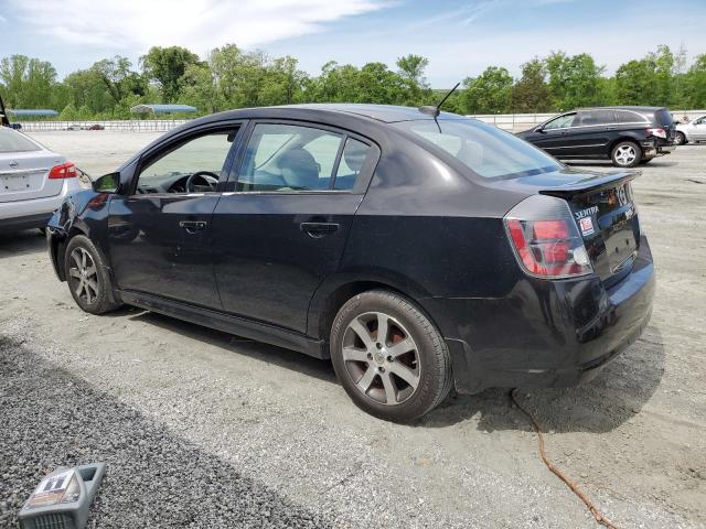  NISSAN SENTRA 2012 Black