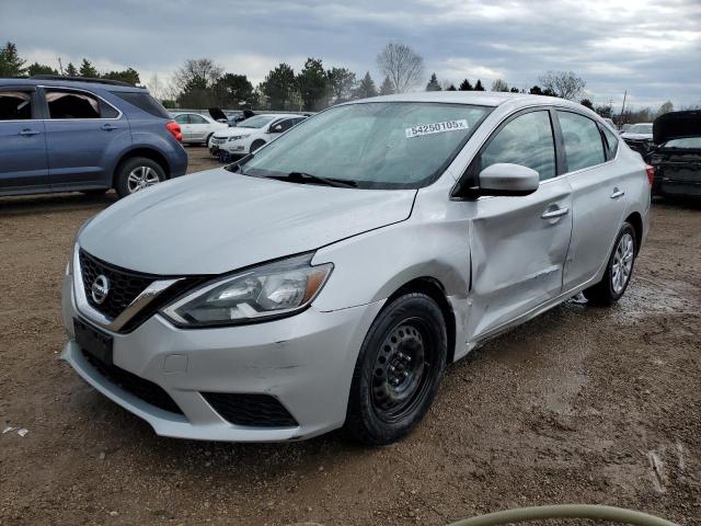  NISSAN SENTRA 2016 Серебристый