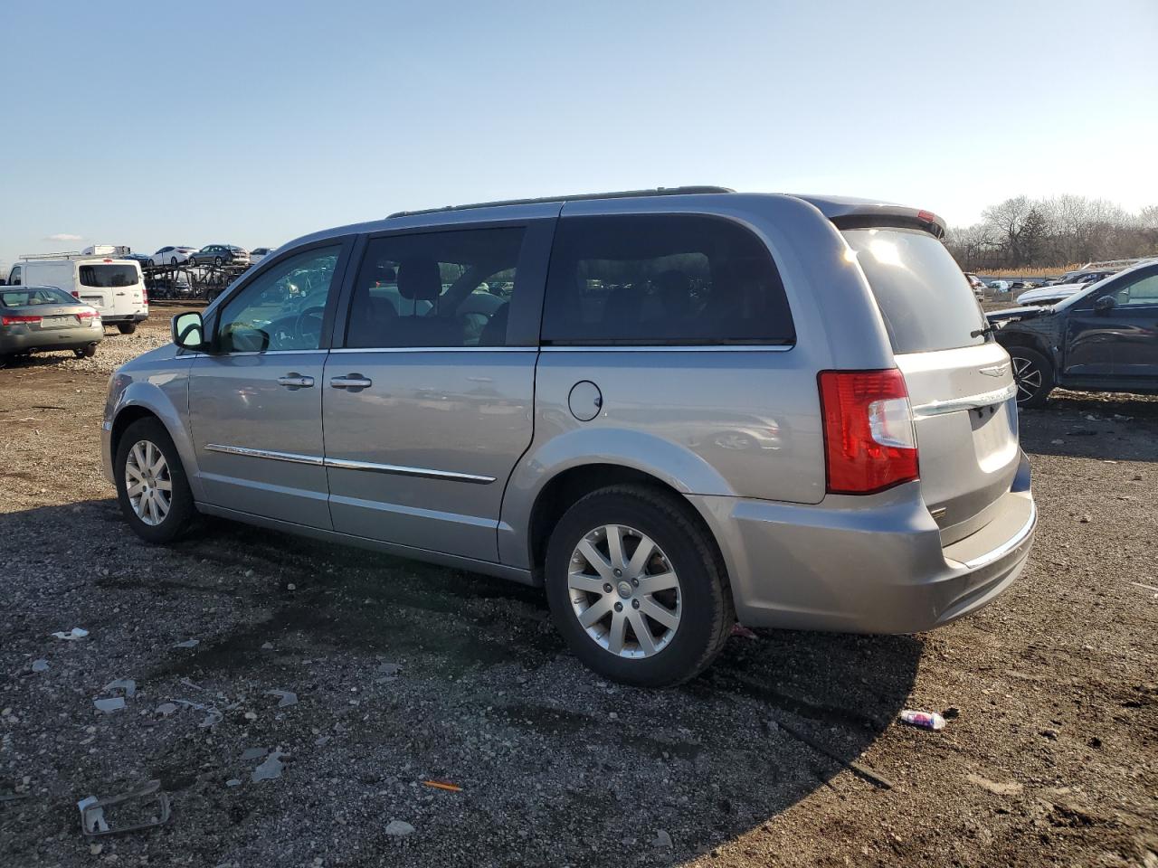 2014 Chrysler Town & Country Touring silver null flexible 2C4RC1BG9ER403227 photo #3