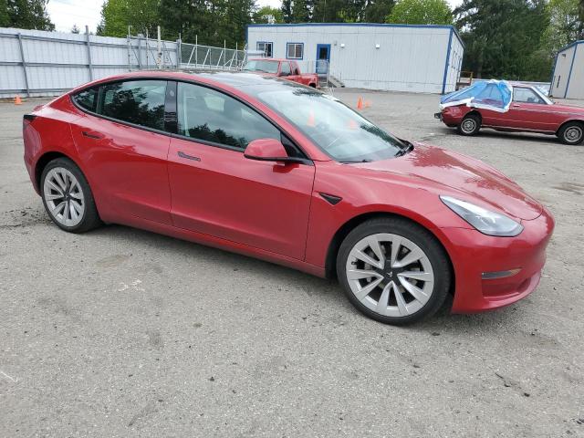  TESLA MODEL 3 2021 Red