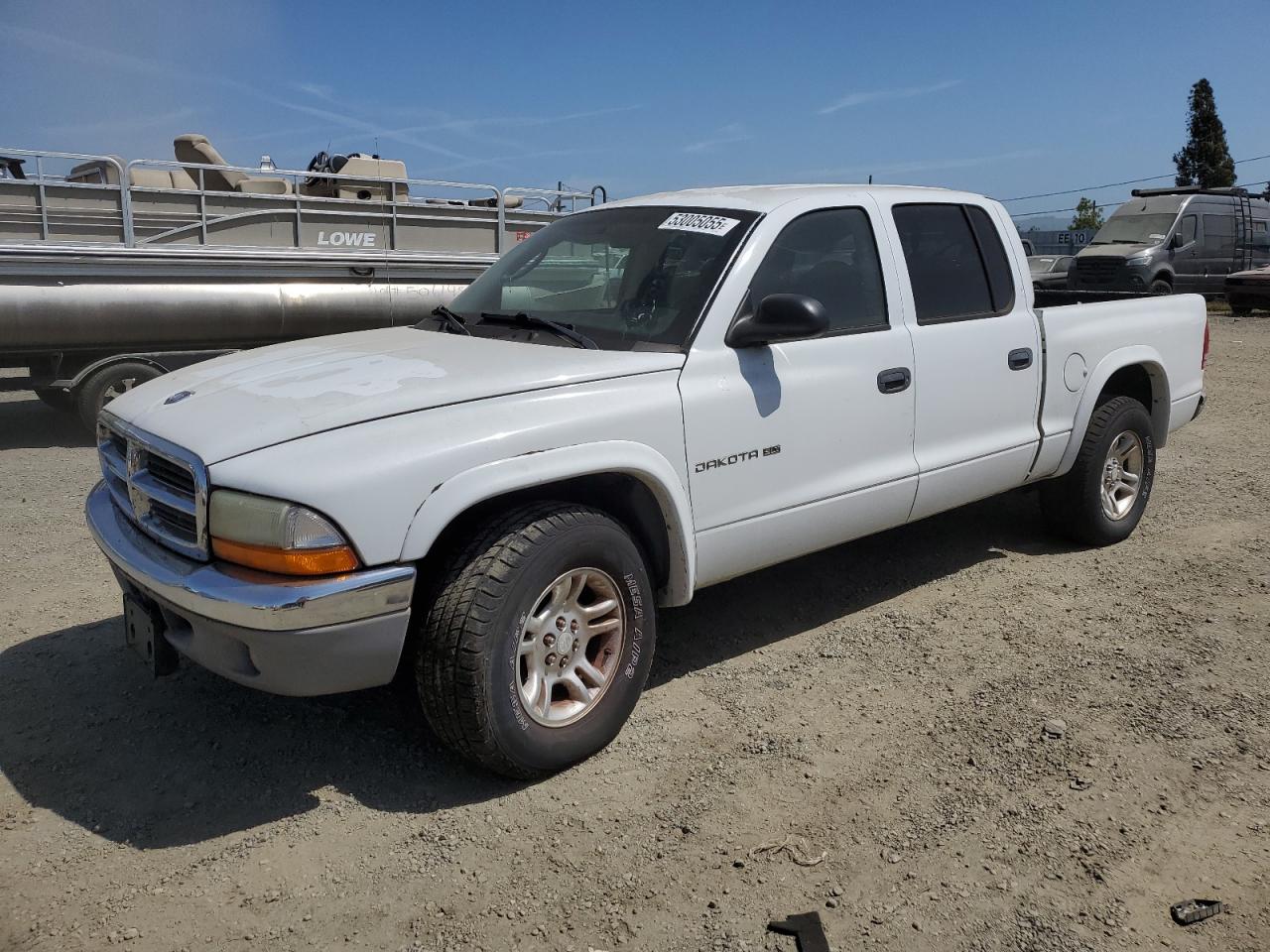 2002 Dodge Dakota Quad Slt продається в American Canyon, CA - Minor Dent/Scratches