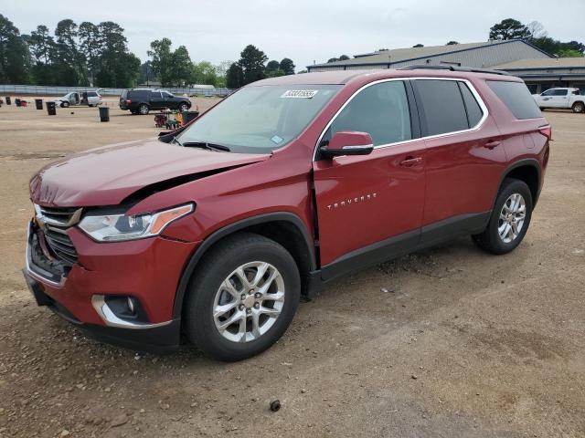  CHEVROLET TRAVERSE 2020 Czerwony