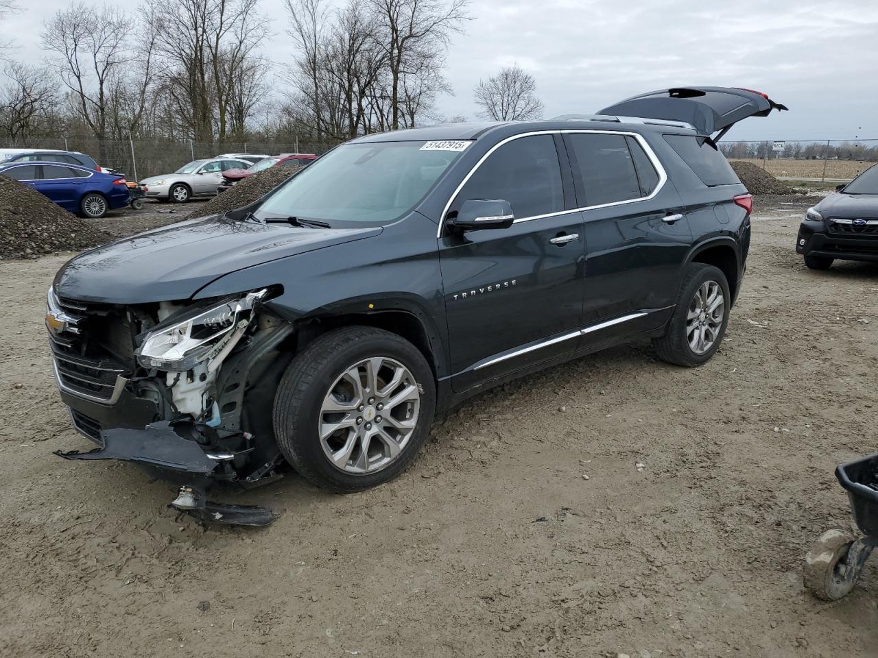 2018 Chevrolet Traverse Premier de vânzare în Cicero, IN - Front End
