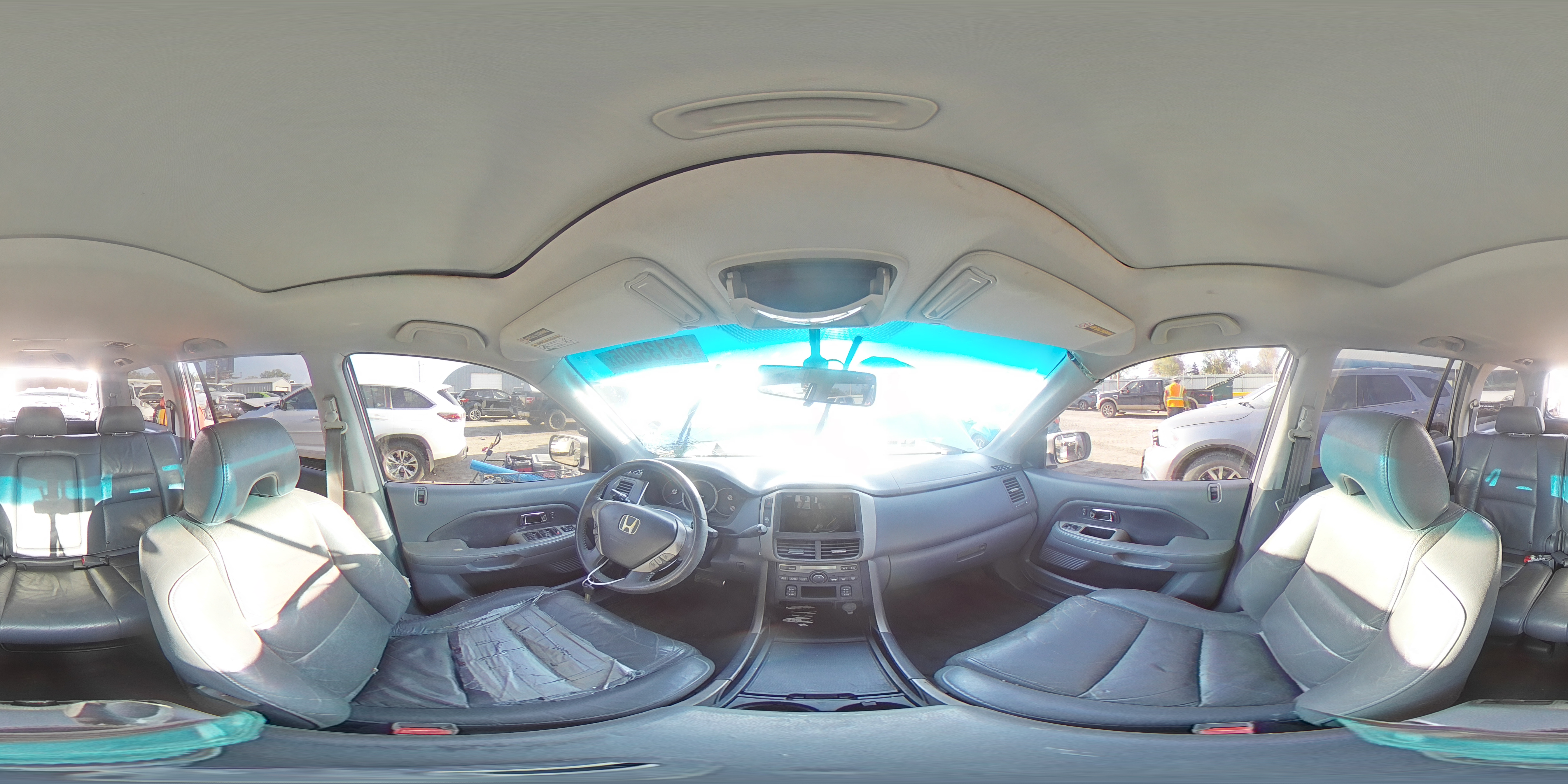 2006 Honda Pilot Ex VIN: 5FNYF28576B050532 Lot: 53135005